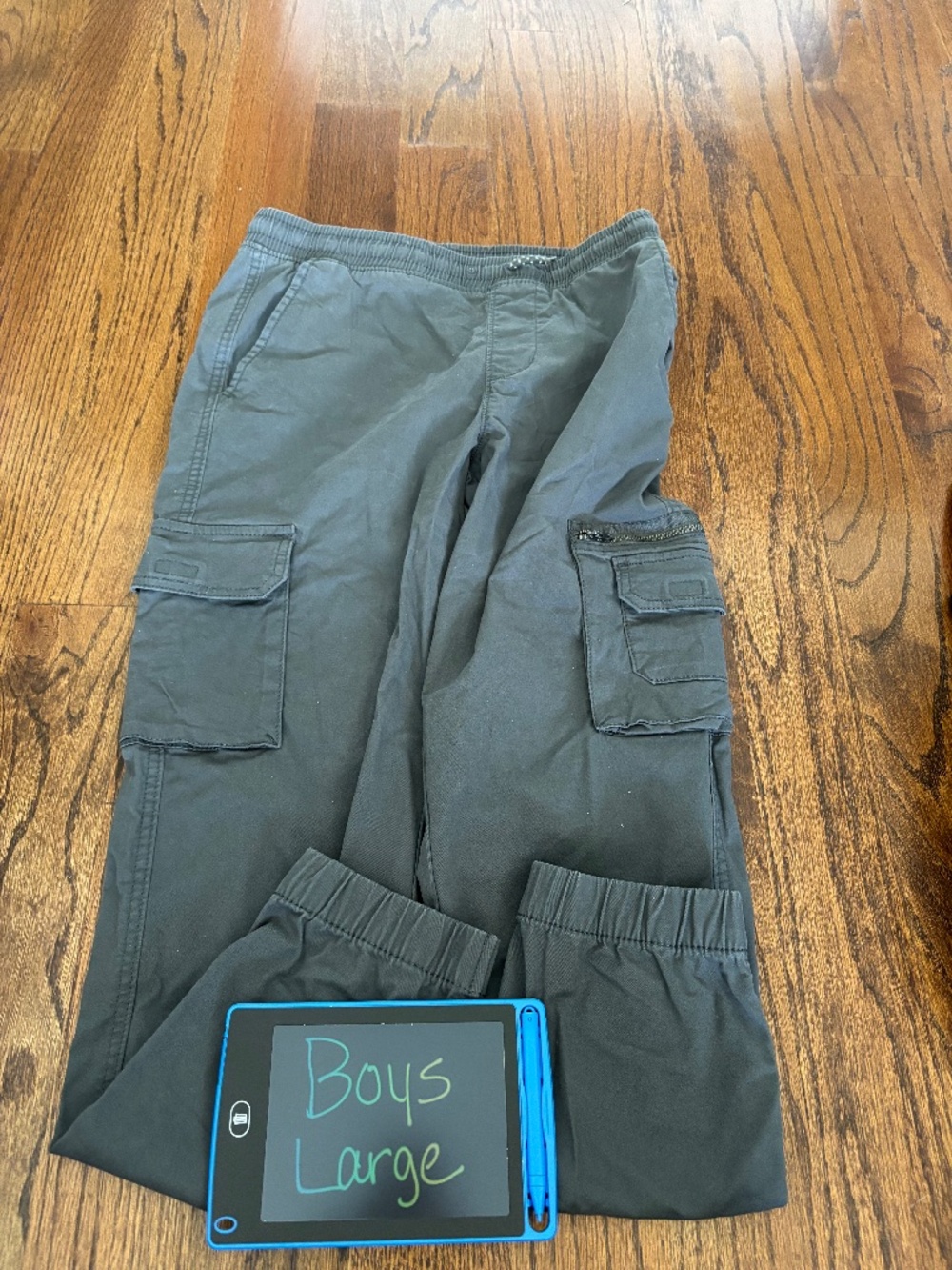 Boys Cargo Pants Size L